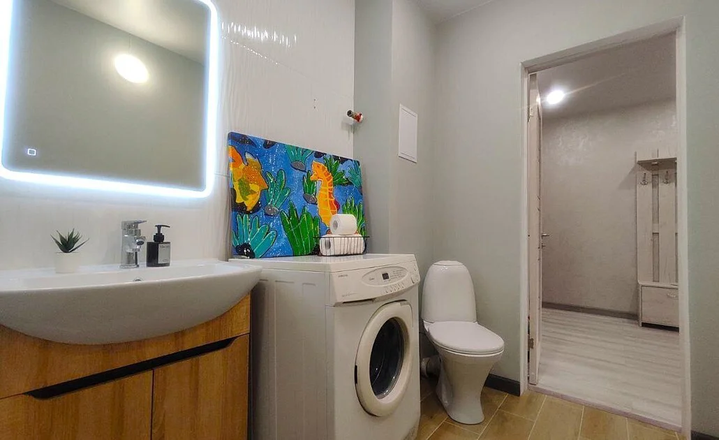 Квартира на сутки в Уфе у ТРК Ультра (Бакалинская 4) 5